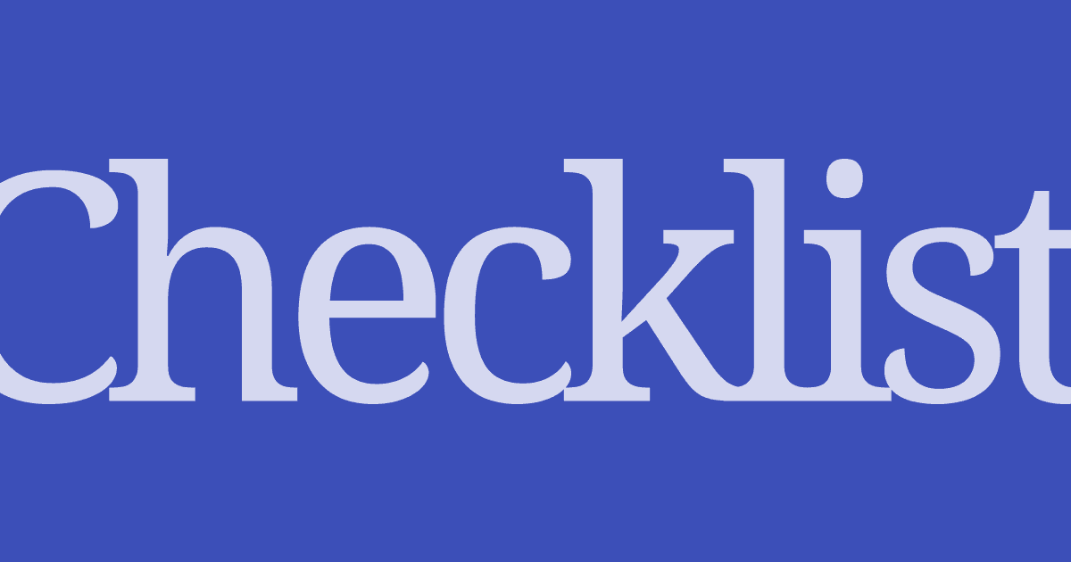 A11y Project Checklist