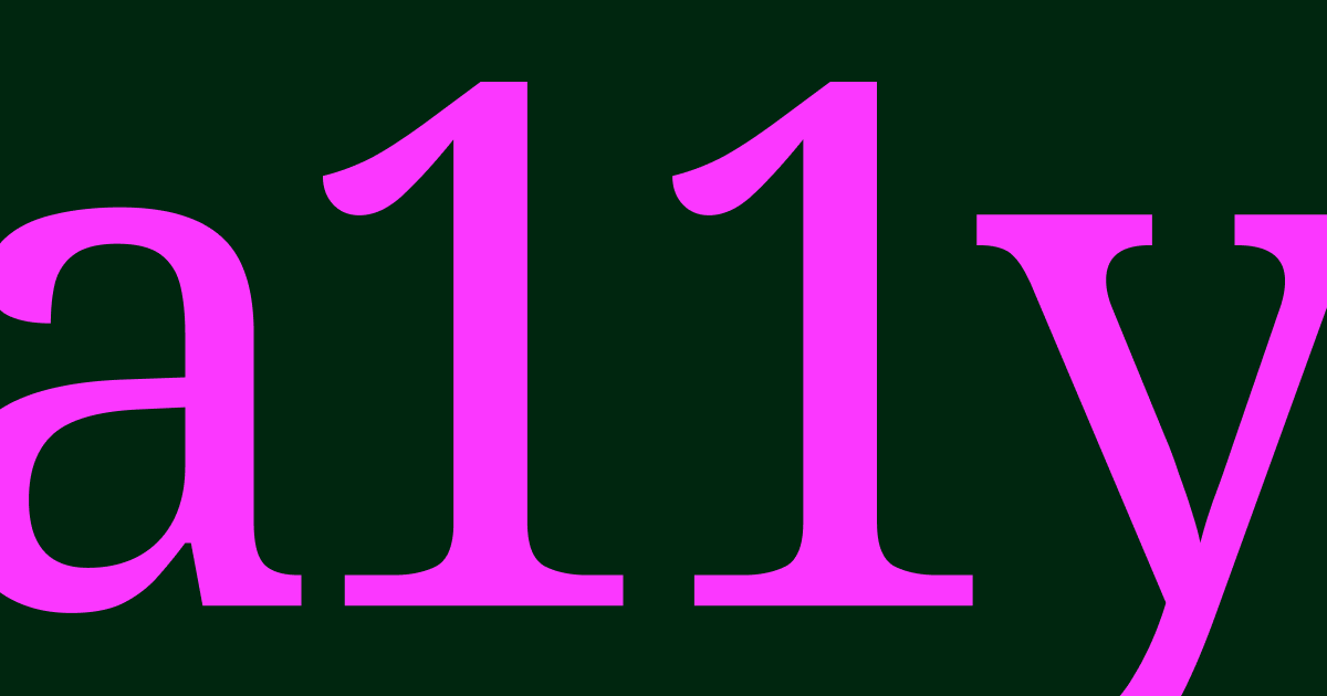 The A11Y Project