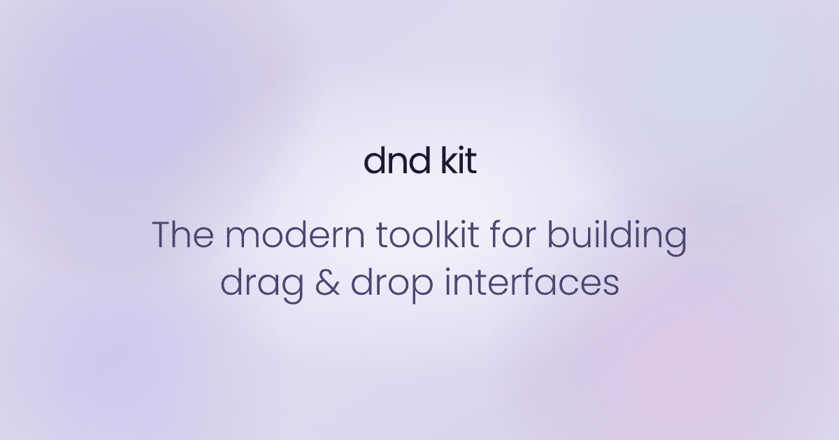 dnd kit