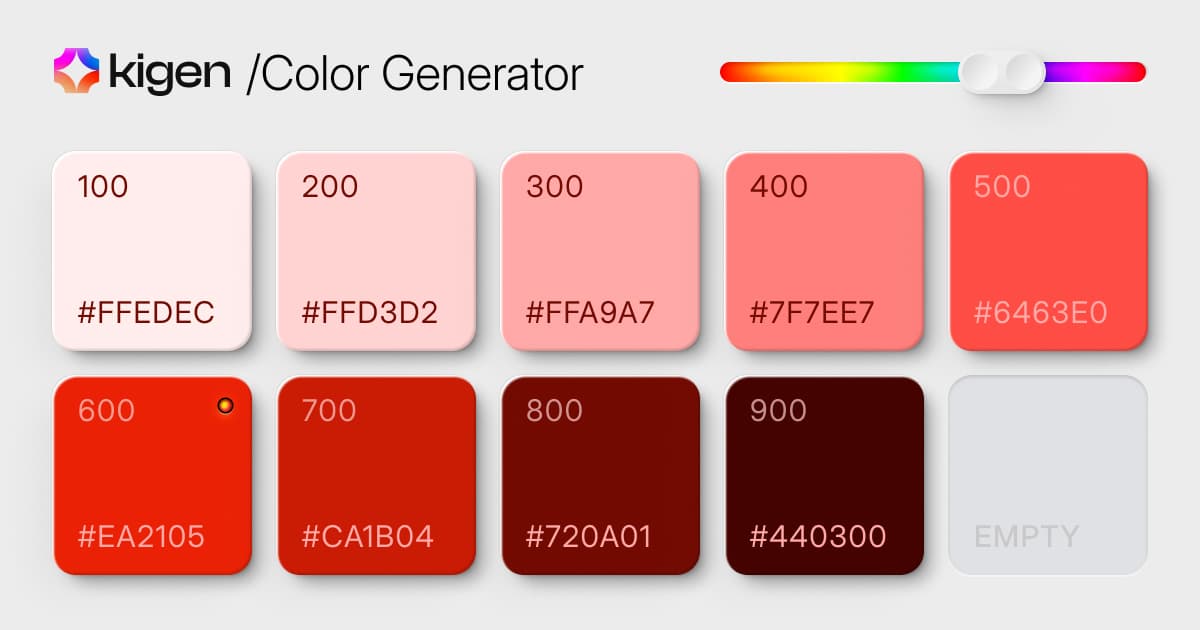 Color Generator – Kigen