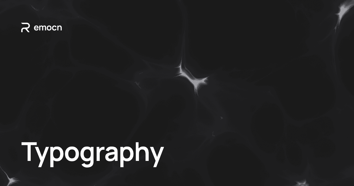 Typography