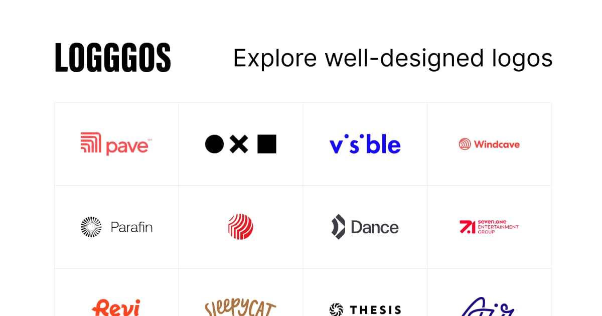 1000 logos of all companies — Logggos
