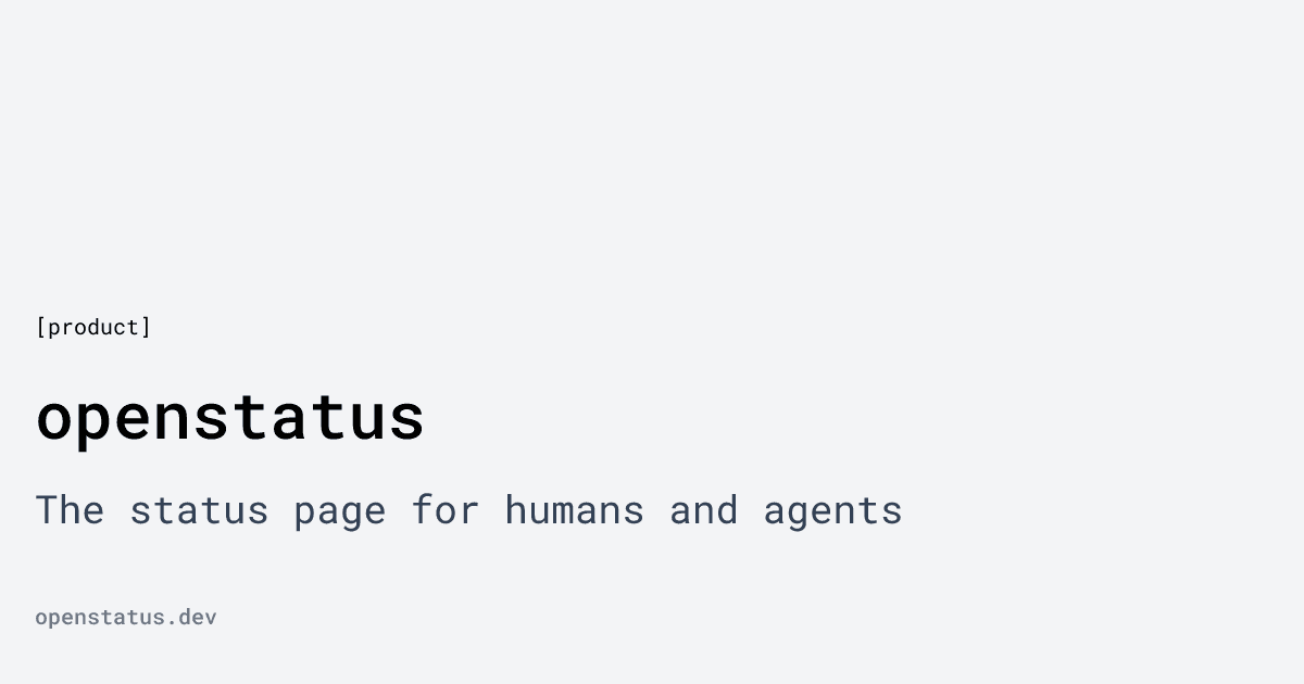 openstatus