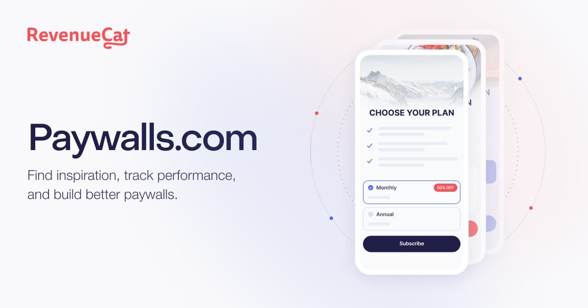 Paywalls by RevenueCat